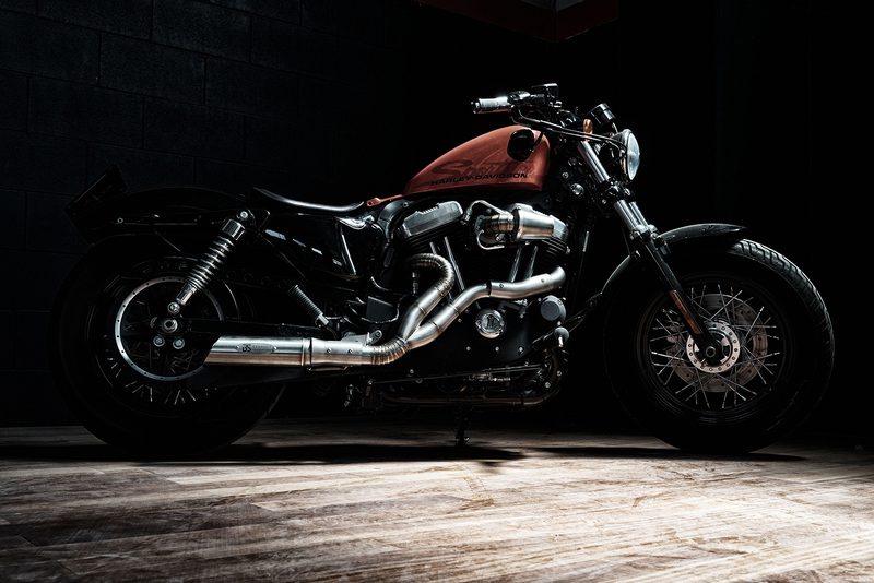 Harley-Davidson Hyper 48 — The Hyper 48 in profile.