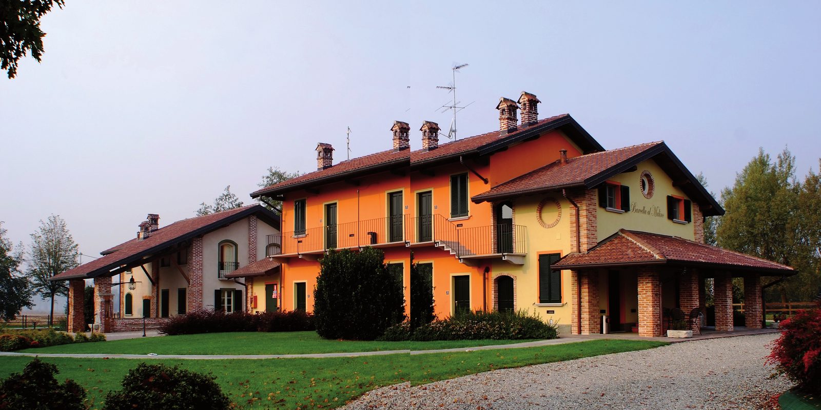 The Barcella al Mulino farmhouse