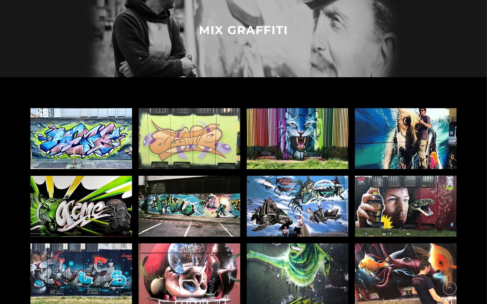 ACME 107 — The Mix Graffiti page of acme107.com.