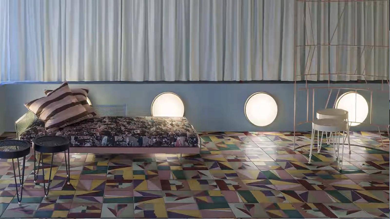 Ceramica Bardelli — The collections in real settings: floor and wall tiles filmed in motion.