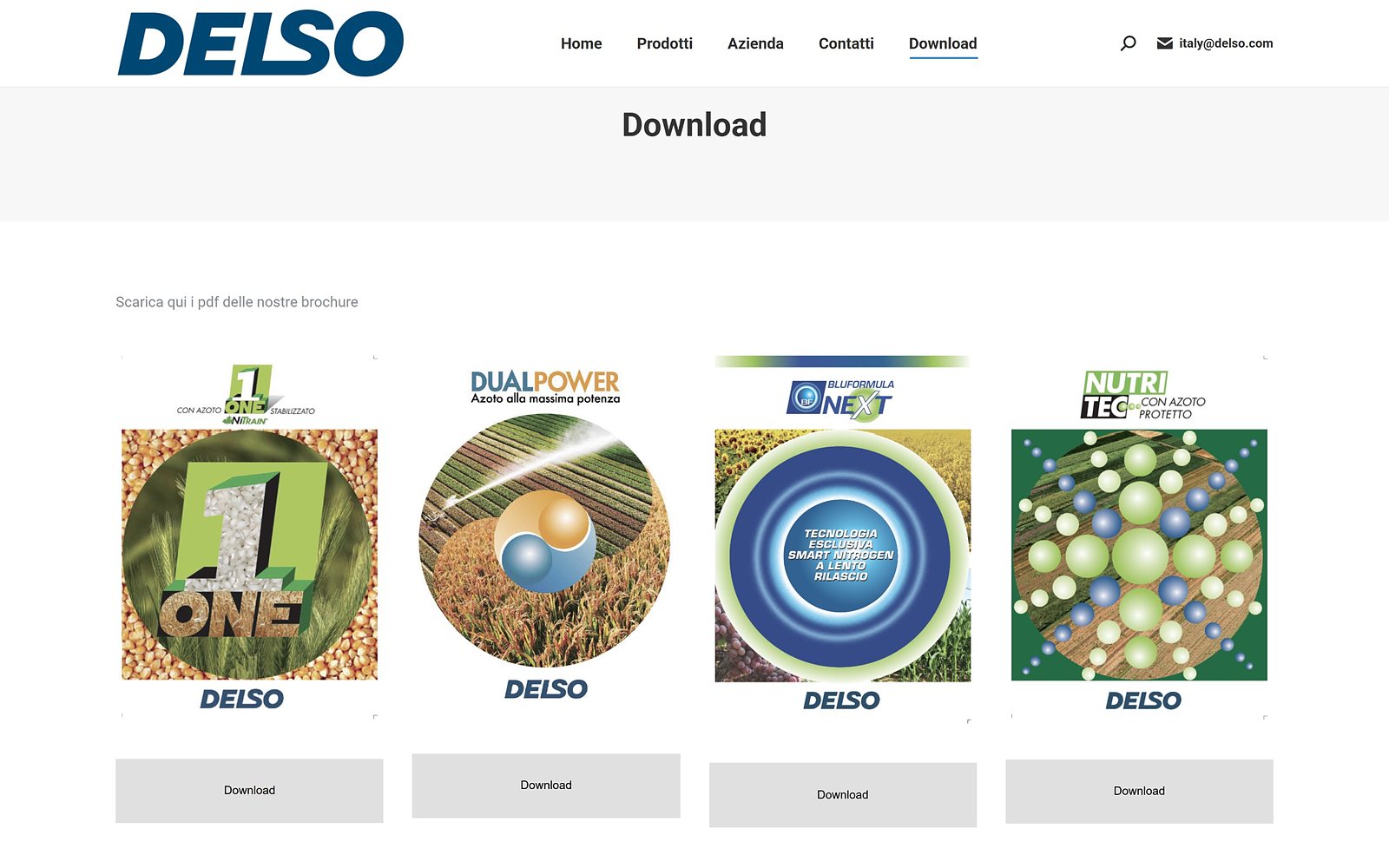Delso — The Download page.
