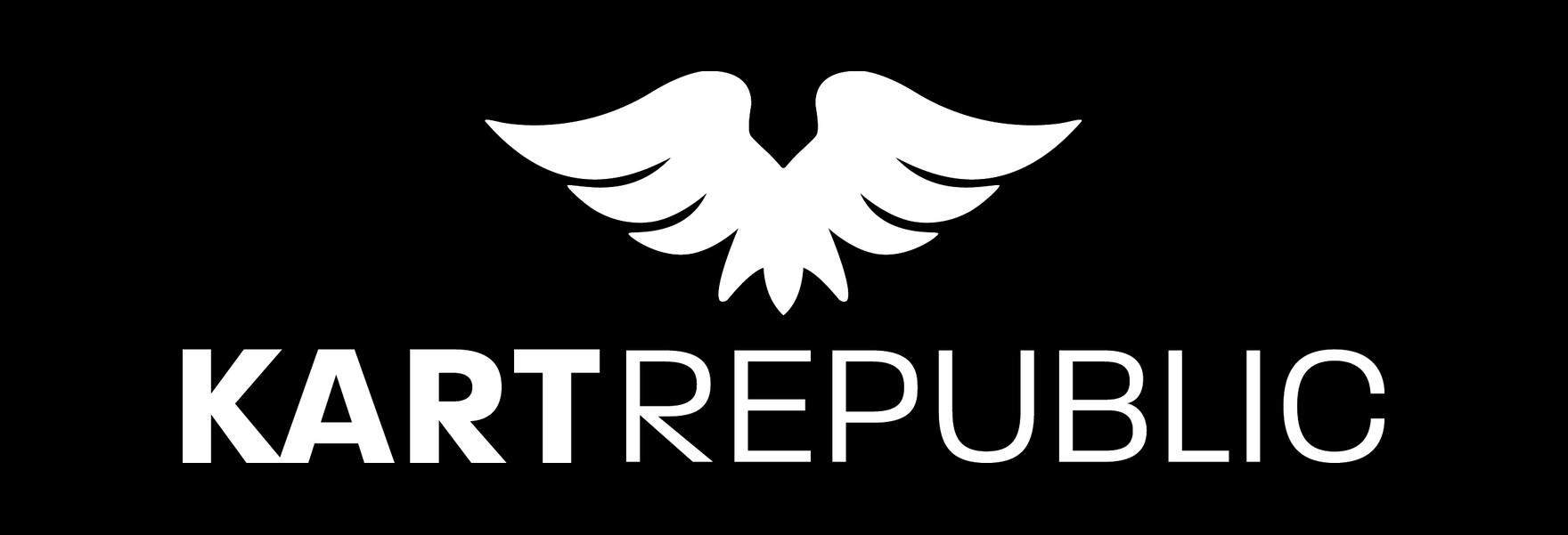Kart Republic — The Kart Republic logo reversed out.