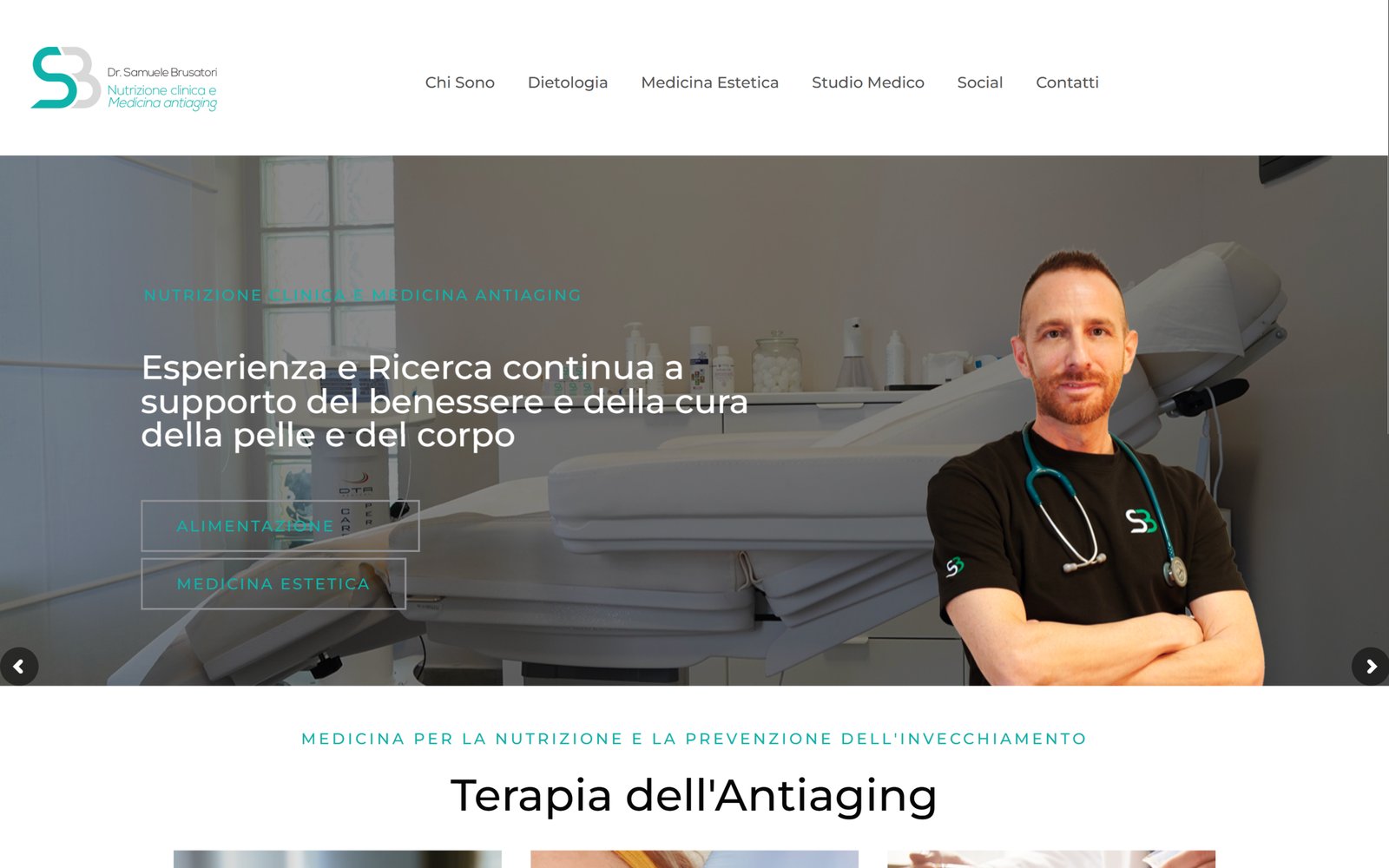 Dr. Samuele Brusatori — Website — The home page of samuelebrusatori.it.